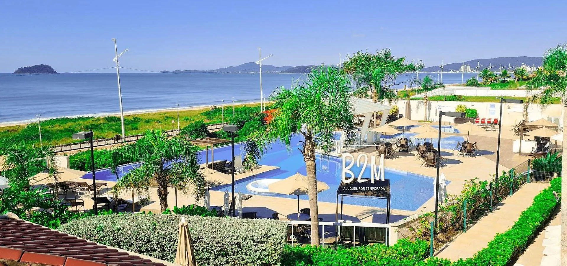 شقة *Bali Beach* Incrivel Homeclub Pe Na Areia Piçarras