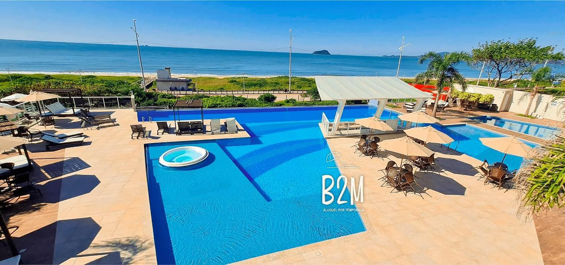 *Bali Beach* Incrivel Homeclub Pe Na Areia Piçarras